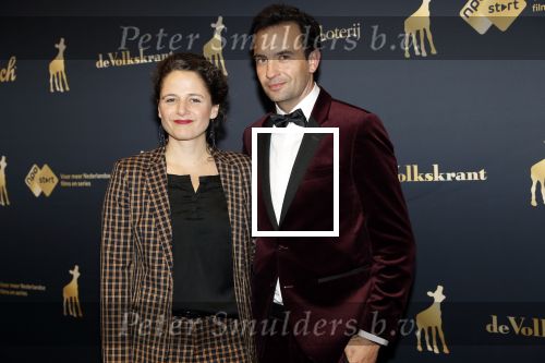 Utrecht 4 oktober 2019
Uitreiking gouden kalveren in schouwburg Utrecht. Jeroen Spitzenberger en partner