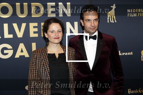 Utrecht 4 oktober 2019
Uitreiking gouden kalveren in schouwburg Utrecht. Jeroen Spitzenberger en partner