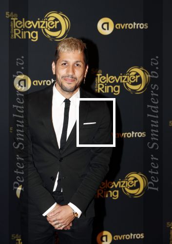 Amsterdam 9 oktober 2019
Uitreiking televizierring 2019 in AFAS Live. Jody Bernal met Stijn Fransen