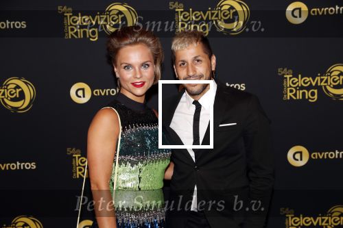 Amsterdam 9 oktober 2019
Uitreiking televizierring 2019 in AFAS Live. Jody Bernal met Stijn Fransen
