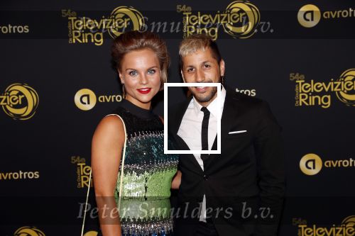 Amsterdam 9 oktober 2019
Uitreiking televizierring 2019 in AFAS Live. Jody Bernal met Stijn Fransen