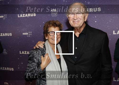 Amsterdam 13 oktober 2019
Premiere Lazarus in het deLamar theater. Joop en Janine v d Ende