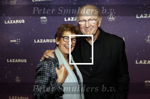 Amsterdam 13 oktober 2019
Premiere Lazarus in het deLamar theater. Joop en Janine v d Ende