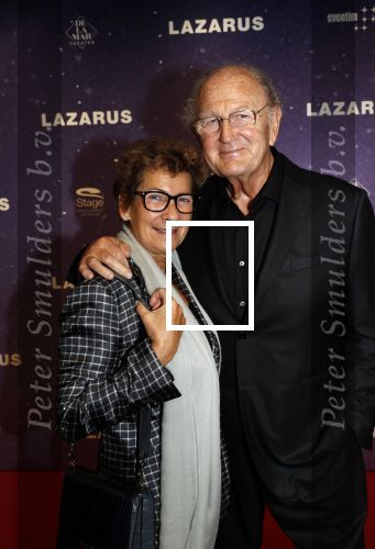 Amsterdam 13 oktober 2019
Premiere Lazarus in het deLamar theater. Joop en Janine v d Ende