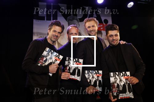 Amsterdam 4 november 2019
Presentatie Linda man met op de cover Sergio Herman Joris Bijdendijk en Jermain de Rozario.