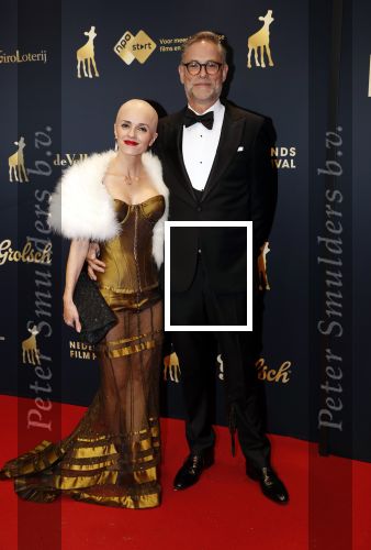 Utrecht 4 oktober 2019
Uitreiking gouden kalveren in schouwburg Utrecht. Katharina Justic met man