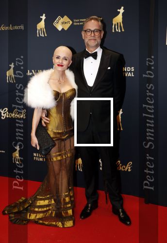 Utrecht 4 oktober 2019
Uitreiking gouden kalveren in schouwburg Utrecht. Katharina Justic met man