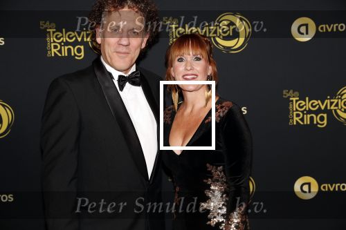 Amsterdam 9 oktober 2019
Uitreiking televizierring 2019 in AFAS Live. Kees v d Spek met zijn vrouw