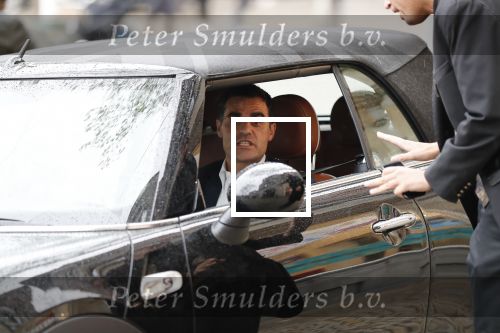 Amsterdam 3 november 2019
Kenneth Perez met zijn mini copper cabrio op de Dam.
