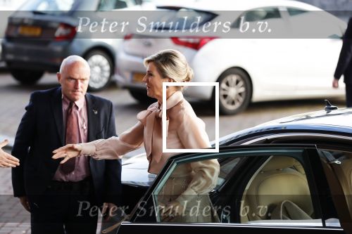 Amsterdam 4 november 2019
Koningin Maxima en prinses Beatrix arriveren bij uitreiking prins Bernhard cultuurprijs in theater aan het IJ.