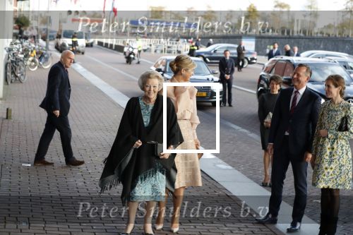 Amsterdam 4 november 2019
Koningin Maxima en prinses Beatrix arriveren bij uitreiking prins Bernhard cultuurprijs in theater aan het IJ.