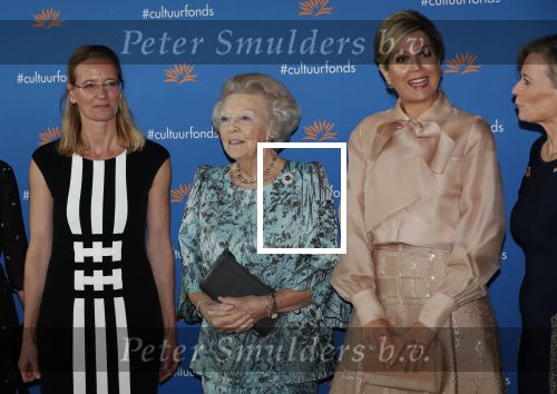 Amsterdam 4 november 2019
Koningin Maxima en prinses Beatrix arriveren bij uitreiking prins Bernhard cultuurprijs in theater aan het IJ.