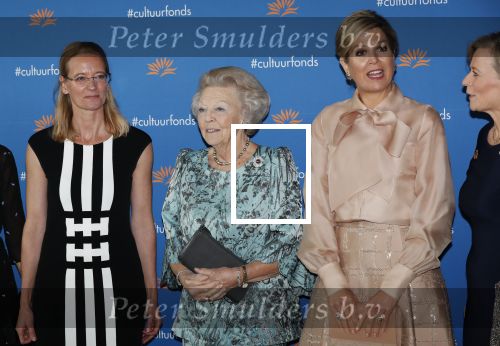 Amsterdam 4 november 2019
Koningin Maxima en prinses Beatrix arriveren bij uitreiking prins Bernhard cultuurprijs in theater aan het IJ.