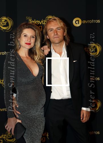 Amsterdam 9 oktober 2019
Uitreiking televizierring 2019 in AFAS Live. Lauren Verster zwanger met vriend
