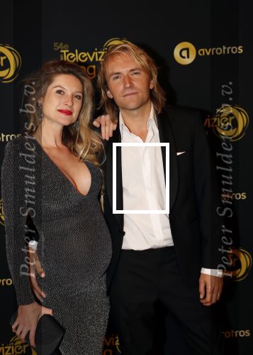 Amsterdam 9 oktober 2019
Uitreiking televizierring 2019 in AFAS Live. Lauren Verster zwanger met vriend
