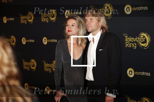 Amsterdam 9 oktober 2019
Uitreiking televizierring 2019 in AFAS Live. Lauren Verster zwanger met vriend