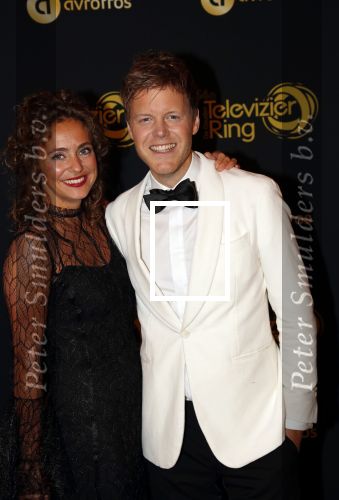 Amsterdam 9 oktober 2019
Uitreiking televizierring 2019 in AFAS Live. Lex Uiting en partner Susan