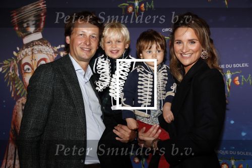 Den Haag 13 september 2019
Premiere Cirque du Soleil op het malieveld in Den Haag. Lieke v Lexmond met man Bas v Veggel en hun kinderen