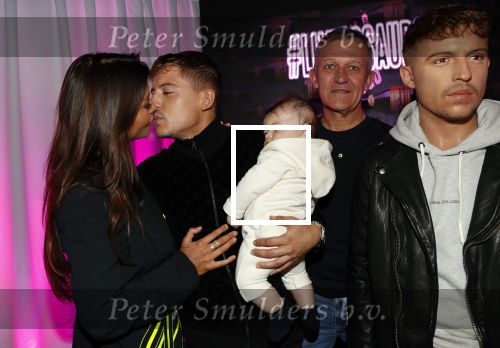 Amsterdam 9 oktober 2019
Lil kleine beeld onthulling bij Madame Tussaud.
Zijn vriendin Jaimie Vaes zijn zoontje en zijn vader zijn ook aanwezig.