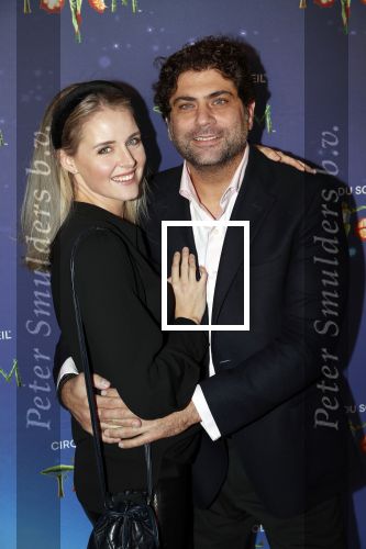 Den Haag 13 september 2019
Premiere Cirque du Soleil op het malieveld in Den Haag. Liza Sips met partner Ralph Mannheim