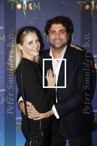 Den Haag 13 september 2019
Premiere Cirque du Soleil op het malieveld in Den Haag. Liza Sips met partner Ralph Mannheim