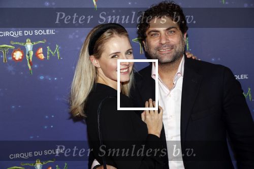 Den Haag 13 september 2019
Premiere Cirque du Soleil op het malieveld in Den Haag. Liza Sips met partner Ralph Mannheim
