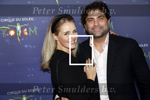 Den Haag 13 september 2019
Premiere Cirque du Soleil op het malieveld in Den Haag. Liza Sips met partner Ralph Mannheim