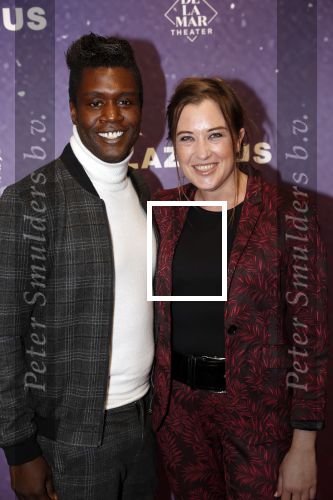 Amsterdam 13 oktober 2019
Premiere Lazarus in het deLamar theater. Lola Brood met vriend