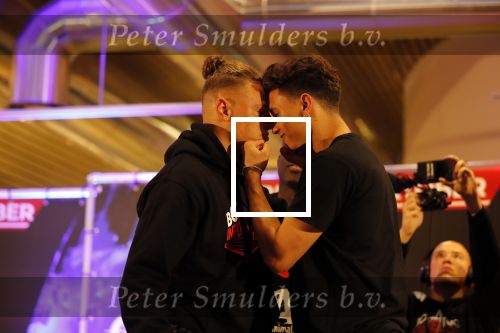 Almere 26 september 2019
Presentatie influencer boxing avond in sportcentrum Almere. Luca Gilliot