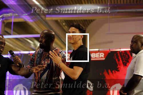 Almere 26 september 2019
Presentatie influencer boxing avond in sportcentrum Almere. Luca Gilliot