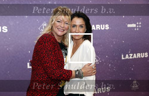 Amsterdam 13 oktober 2019
Premiere Lazarus in het deLamar theater. Manuela Kemp met partner