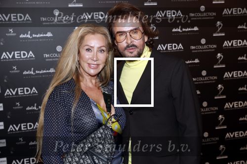 Amsterdam 3 oktober 2019
Modeshow Tommy Driessen in hotel Krasnapolsky. Mari v d Ven met goede vriendin