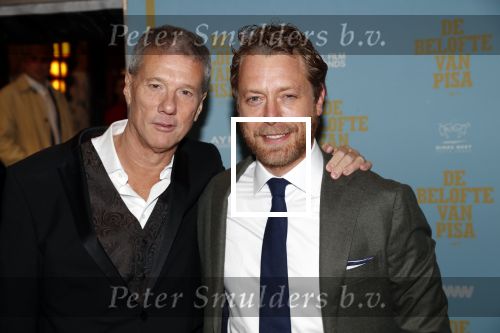 Amsterdam 7 oktober 2019
Premiere de belofte van Pisa in Tuschinski. Mark v Eeuwen  met regisseur Flikken Rotterdam