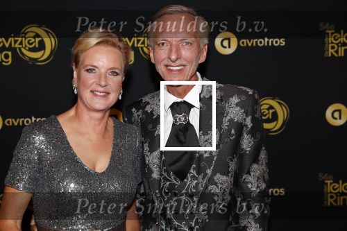Amsterdam 9 oktober 2019
Uitreiking televizierring 2019 in AFAS Live., Winnaar Martien Meiland  met zijn familie