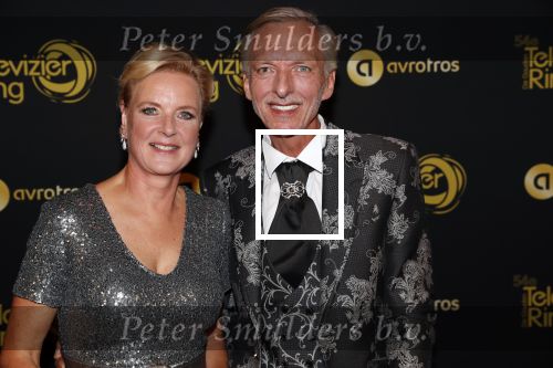 Amsterdam 9 oktober 2019
Uitreiking televizierring 2019 in AFAS Live., Winnaar Martien Meiland  met zijn familie
