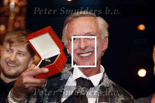 Amsterdam 9 oktober 2019
Uitreiking televizierring 2019 in AFAS Live., Winnaar Martien Meiland  met zijn familie