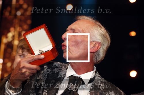 Amsterdam 9 oktober 2019
Uitreiking televizierring 2019 in AFAS Live., Winnaar Martien Meiland  met zijn familie