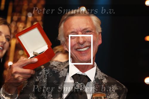 Amsterdam 9 oktober 2019
Uitreiking televizierring 2019 in AFAS Live., Winnaar Martien Meiland  met zijn familie