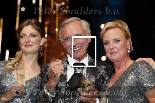 Amsterdam 9 oktober 2019
Uitreiking televizierring 2019 in AFAS Live., Winnaar Martien Meiland  met zijn familie