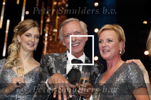 Amsterdam 9 oktober 2019
Uitreiking televizierring 2019 in AFAS Live., Winnaar Martien Meiland  met zijn familie