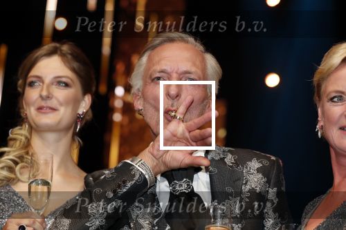 Amsterdam 9 oktober 2019
Uitreiking televizierring 2019 in AFAS Live., Winnaar Martien Meiland  met zijn familie