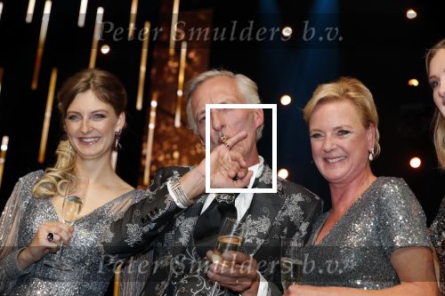 Amsterdam 9 oktober 2019
Uitreiking televizierring 2019 in AFAS Live., Winnaar Martien Meiland  met zijn familie