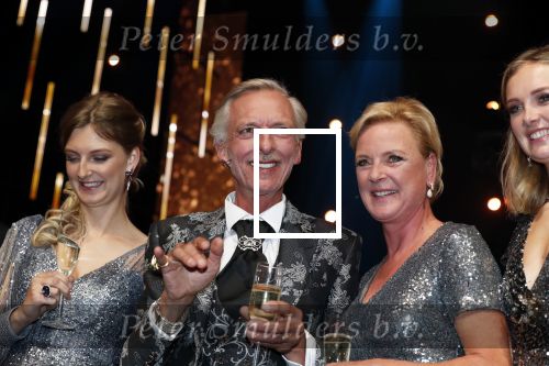 Amsterdam 9 oktober 2019
Uitreiking televizierring 2019 in AFAS Live., Winnaar Martien Meiland  met zijn familie