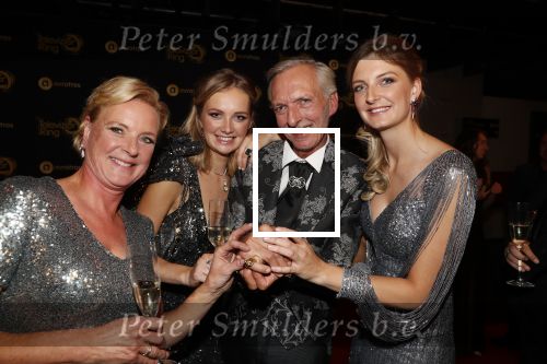 Amsterdam 9 oktober 2019
Uitreiking televizierring 2019 in AFAS Live. Winnaar Martien Meiland met zijn familie