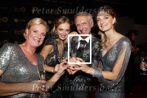 Amsterdam 9 oktober 2019
Uitreiking televizierring 2019 in AFAS Live. Winnaar Martien Meiland met zijn familie