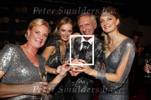 Amsterdam 9 oktober 2019
Uitreiking televizierring 2019 in AFAS Live. Winnaar Martien Meiland met zijn familie