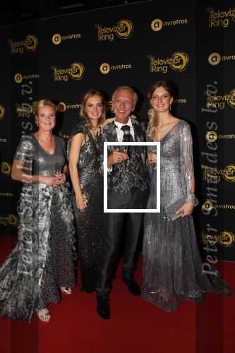 Amsterdam 9 oktober 2019
Uitreiking televizierring 2019 in AFAS Live. Winnaar Martien Meiland met zijn familie