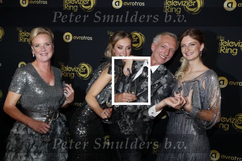 Amsterdam 9 oktober 2019
Uitreiking televizierring 2019 in AFAS Live. Winnaar Martien Meiland met zijn familie