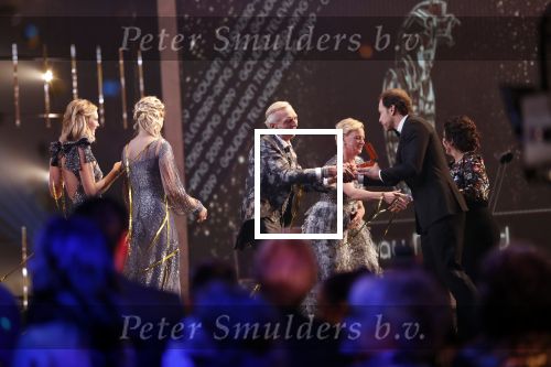 Amsterdam 9 oktober 2019
Uitreiking televizierring 2019 in AFAS Live. Winnaar Martien Meiland met zijn familie