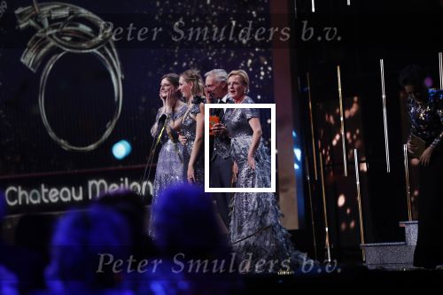 Amsterdam 9 oktober 2019
Uitreiking televizierring 2019 in AFAS Live. Winnaar Martien Meiland met zijn familie